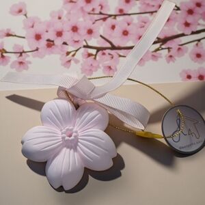 Pink Flower Decorative Essential Oil Aroma Passive Diffuser Gypsum Stone